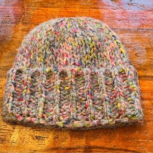 Bettina (made in Italy) Cozy Multicolor Knit Beanie for women/girls